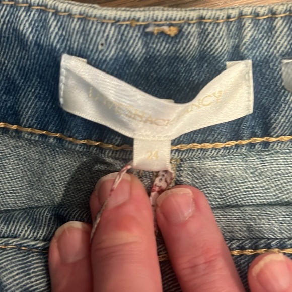 NWT Loveshack Fancy Risia Skirt. Montauk Blue, Size 24 - Picture 4 of 11